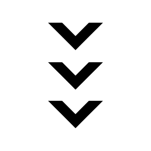 Icone scroll down pour l'application de sécurité stay safe